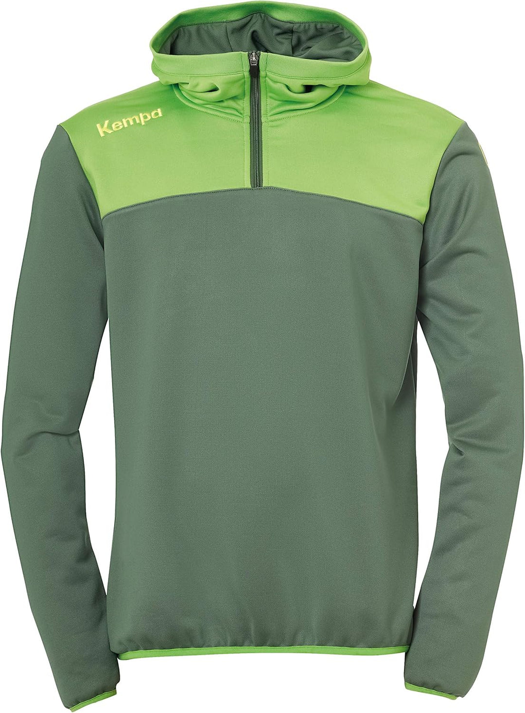 Kempa Kinder Emotion 2.0 Quarter Zip Hoody Oberteile, Dragon grün/Hope grün, 140