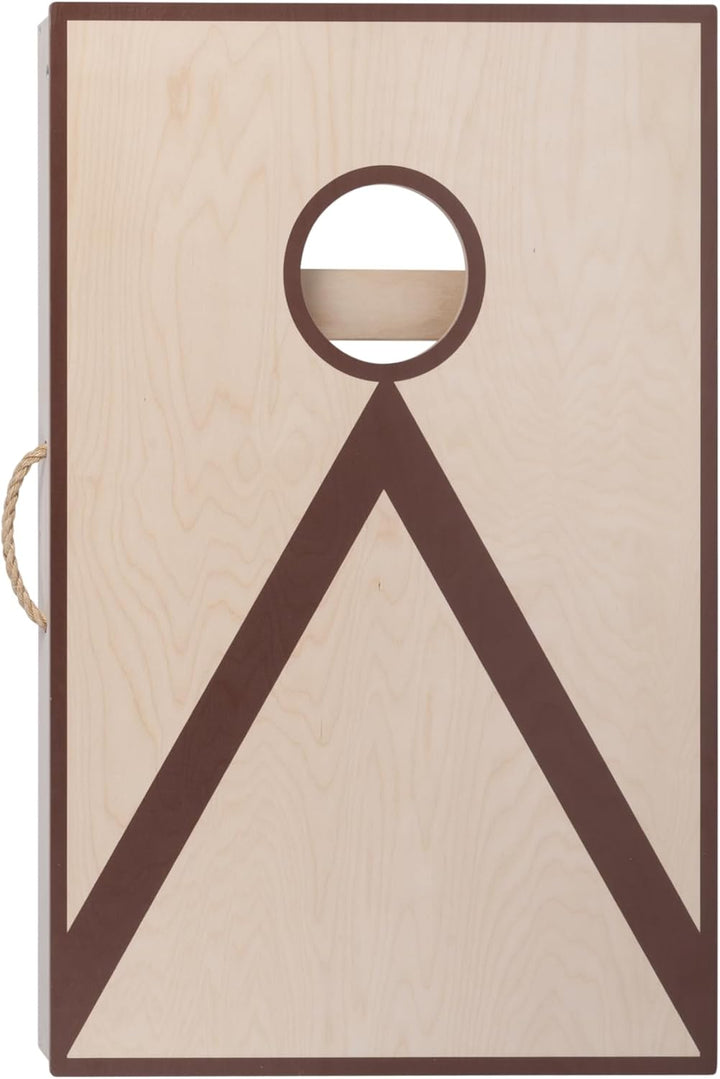 Engelhart Cornhole Einzelspiel 90 × 60 cm Kiefer-/Birkenholz inkl. 2 × 4 Wurfsäckchen