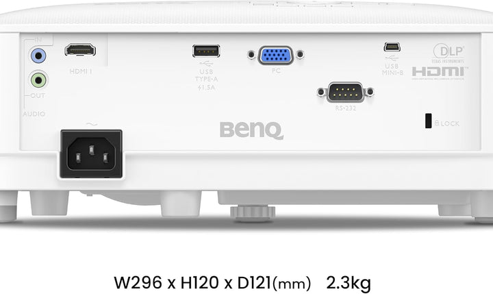 BenQ MX560C XGA Business Beamer – DLP, 4.000 Lumen hohe Helligkeit, 20.000:1 hoher Kontrast, HDMI/VG