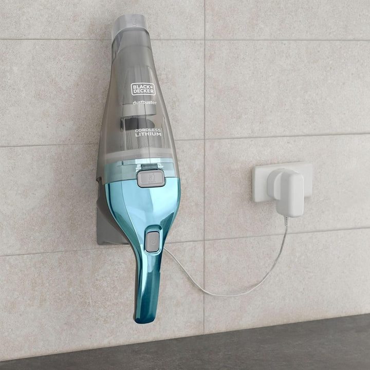 Black & Decker NVC220WBC-qw, Chrome Et Bleu, 385 ml, 14.4 W, 385 milliliters Chrome Et Bleu 385 ml,