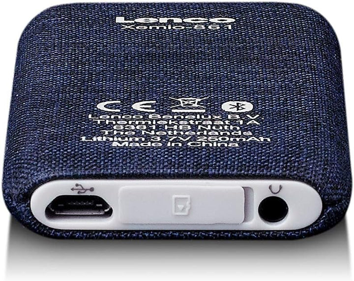 Lenco Xemio-861 - Bluetooth MP3 Player - 8GB Micro-SD Karte - Bluetooth - FM-Radio - Sprachmemo Funk