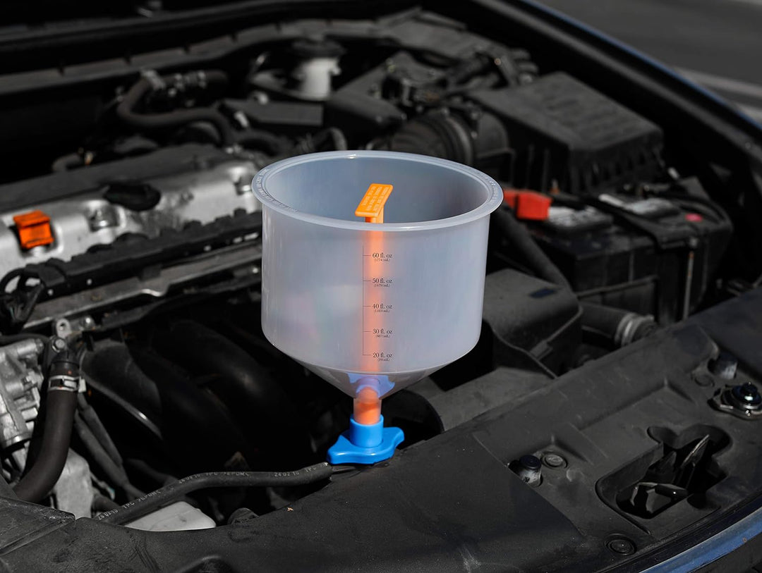 EPAuto Auslaufsicheres Kühler-Kühlmittel-Einfülltrichter-Set