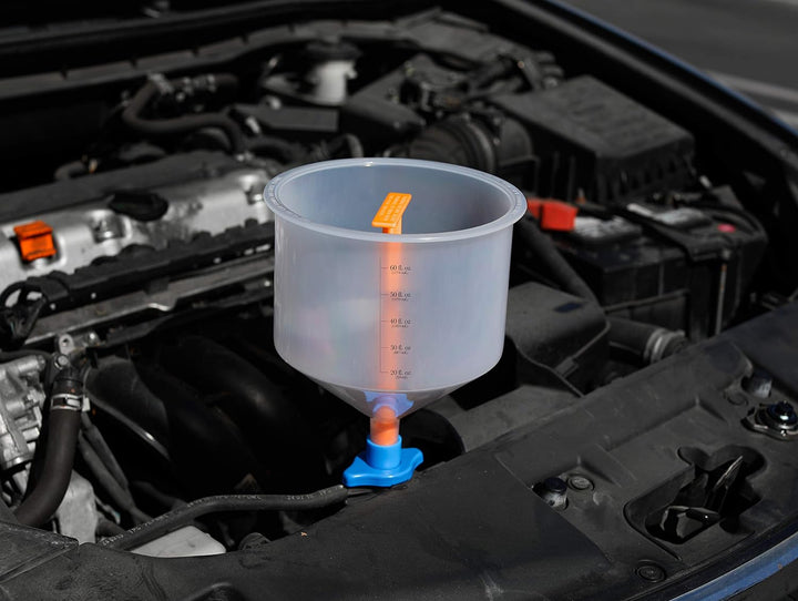 EPAuto Auslaufsicheres Kühler-Kühlmittel-Einfülltrichter-Set
