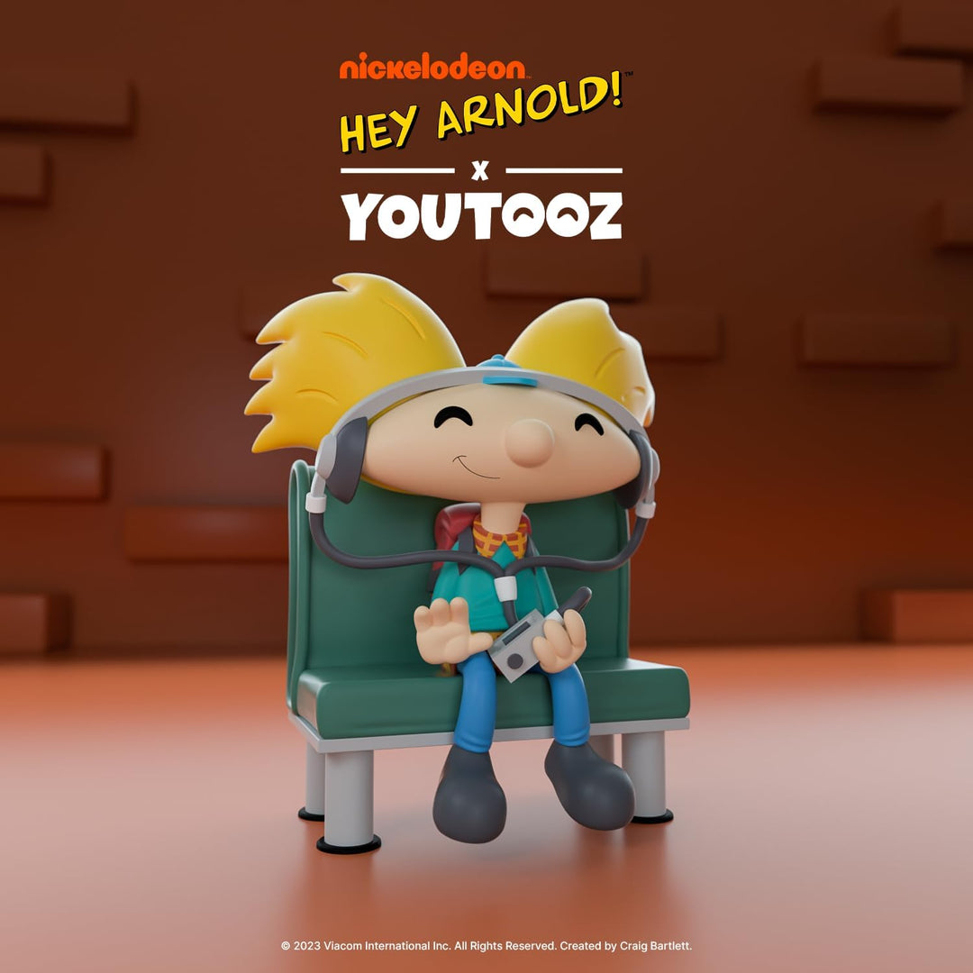 Youtooz Hey Arnold Vinyl-Figur, Mehrfarbig