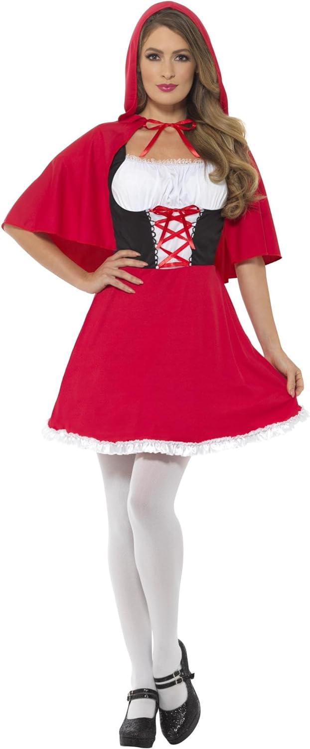 Red Riding Hood Costume (L) L - EU Grösse 44-46 Rot, L - EU Grösse 44-46 Rot