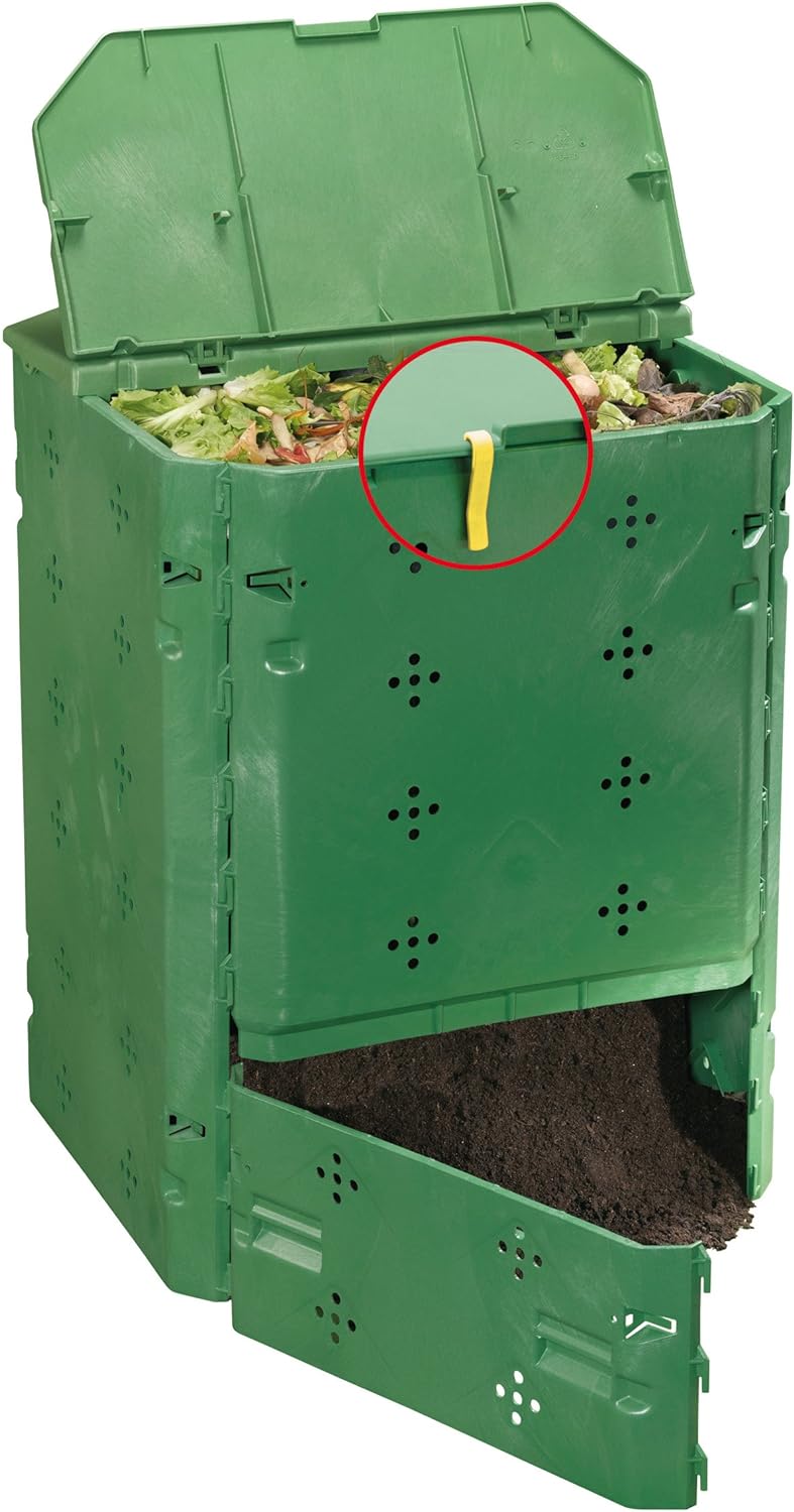 Juwel Ganzjahres-Komposter BIO 600 (Nutzinhalt 600 l, für Garten- und Küchenabfälle, Gartenkomposter