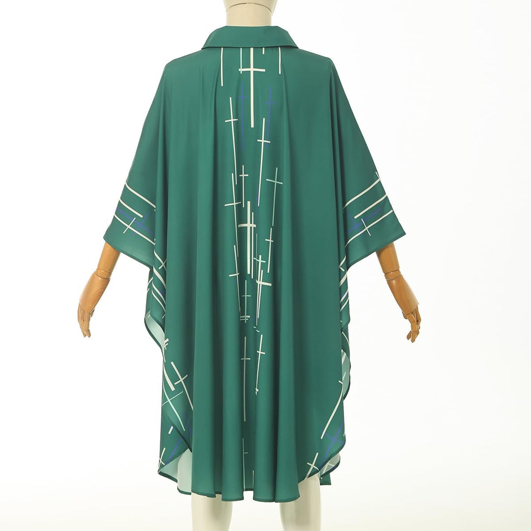 COSDREAMER Herren Damen Priester Pastor Celebrant Chasuble katholische Kirche Vater Masse Vestments