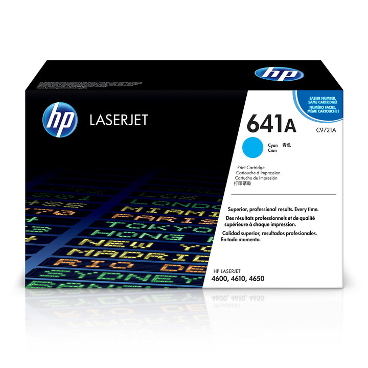 HP 641A (C9721A) Blau Original Toner für HP Color Laserjet 4600, HP Color Laserjet 4650