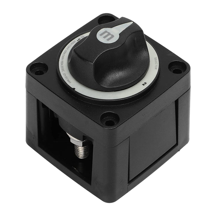 Aramox Batterieschalter, 300 A Batterie-Wahlschalter, Robuster 3-Positionen-Marine-Batterie-Trennsch