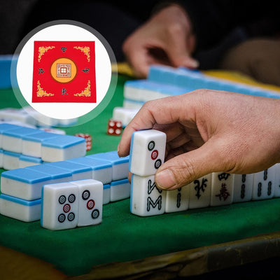 NUOBESTY 1stk Mahjong-tischdecke Mahjong-Decke Spieltischläufer Gaming-tischdecke Abdeckungen Für Ma