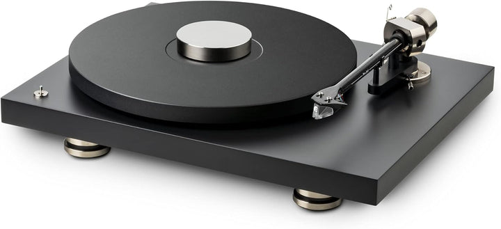 Pro-Ject Record Puck PRO, Modernes Schallplattengewicht mit Nickel-Finish, Klangverbesserung für all