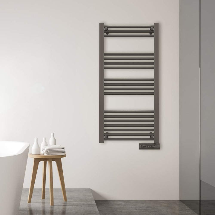Cecotec Elektrischer Badheizkörper ReadyWarm 9200 Smart Towel Black. 750 W, LED-Display, Touch Contr