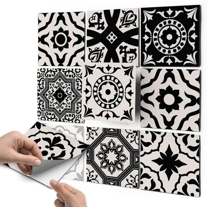 CREATISTO Klebefliesen Stickerfliesen Fliesenfolie - Hochwertige Sticker Aufkleber für Wandfliesen I