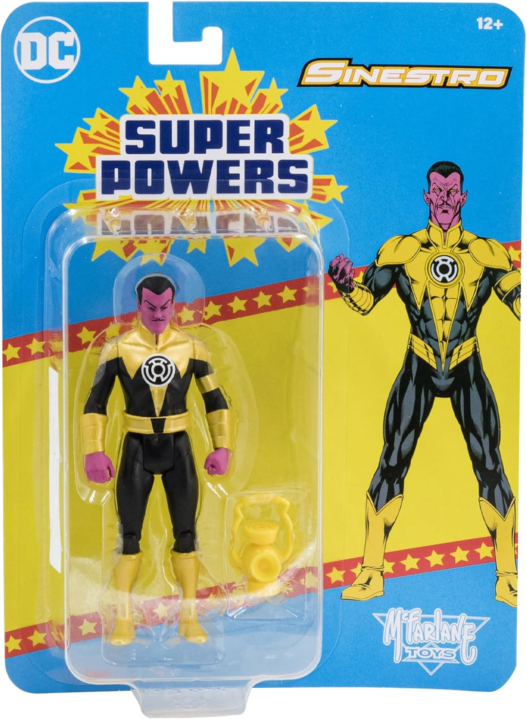 McFarlane Toys DC Direct – Super Powers, 12,7 cm Figuren WV7 – Sinestro (SINESTRO CORPS WAR)