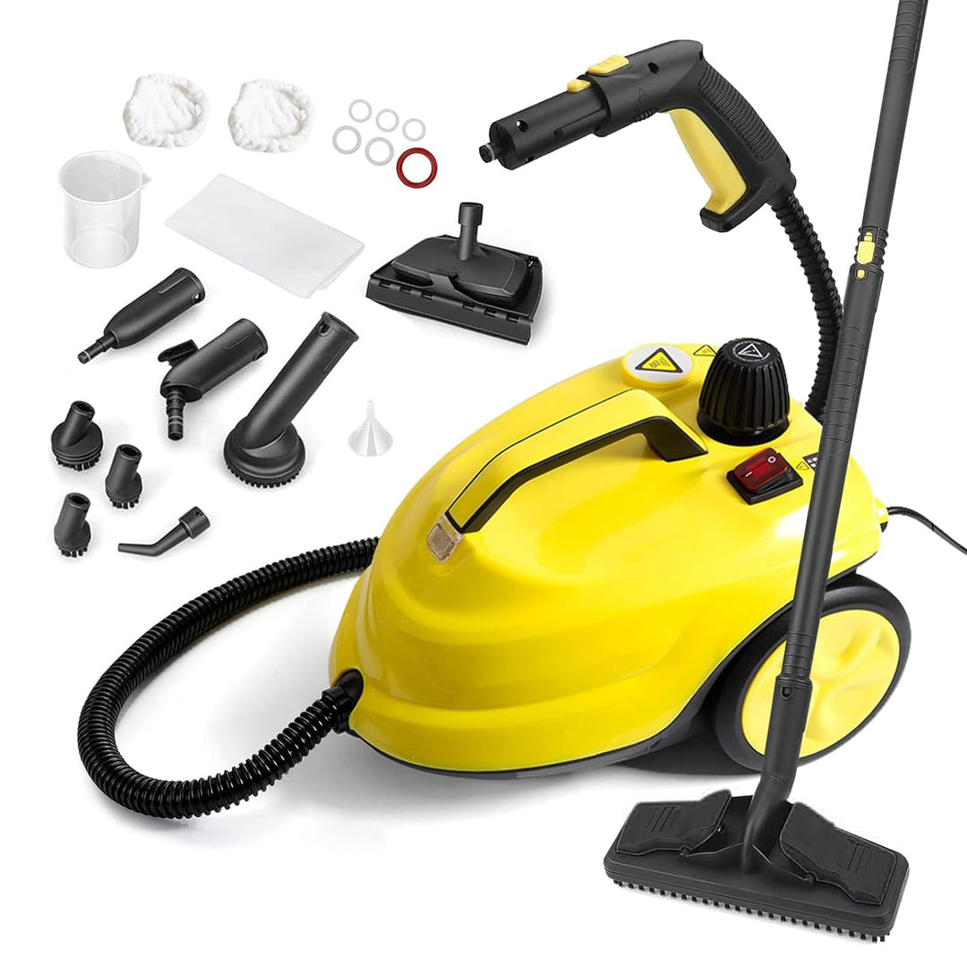 Dampfreiniger 2000W, Mehrzweck Dampfreiniger für Zuhaus, 2L Wasserkapazität, Dampfdruck: 5 Bar, Damp