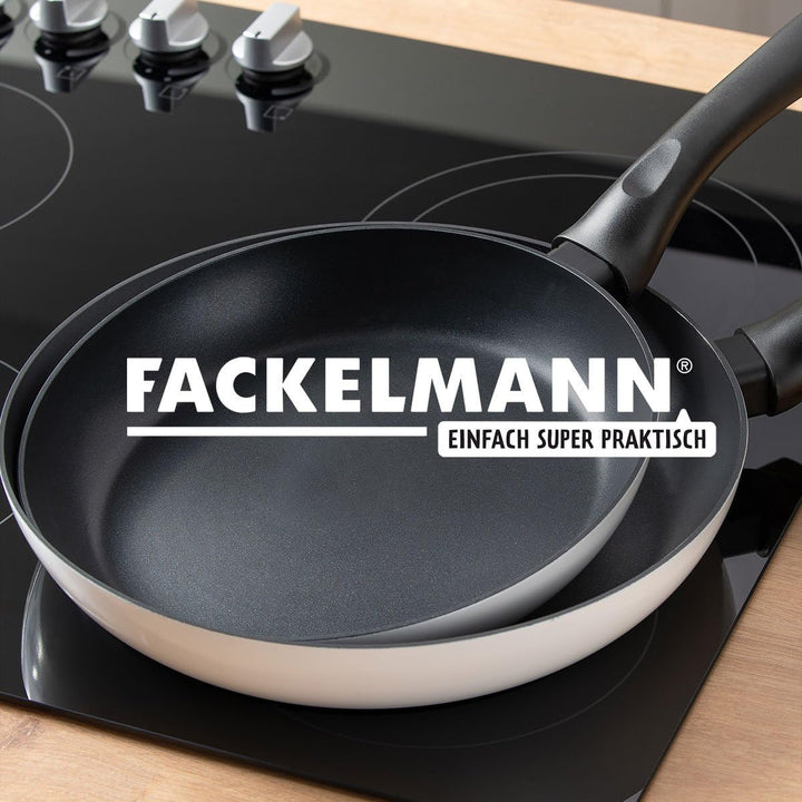 Fackelmann Bratpfanne Arcadalina 24cm - Antihaft-Pfanne aus 90% recyceltem Aluminium und Keramik-Bes