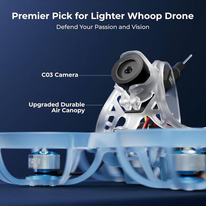 BETAFPV Air75 Brushless Whoop Quadcopter, Ultralight 1S 75 mm Micro Whoop Drone with G473 5-in-1 Air