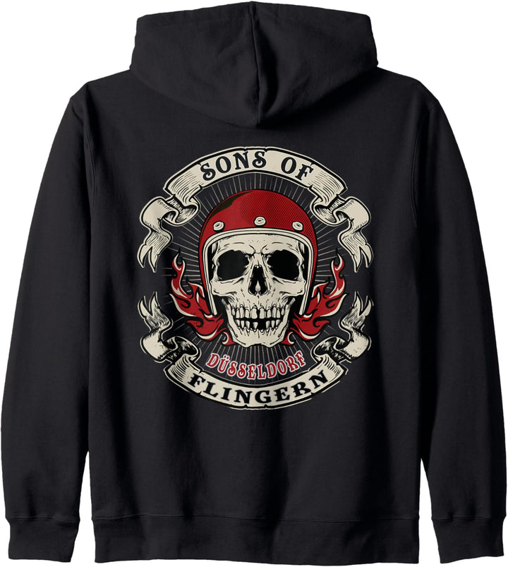 Sons of Flingern Düsseldorf Geschenk Kapuzenjacke