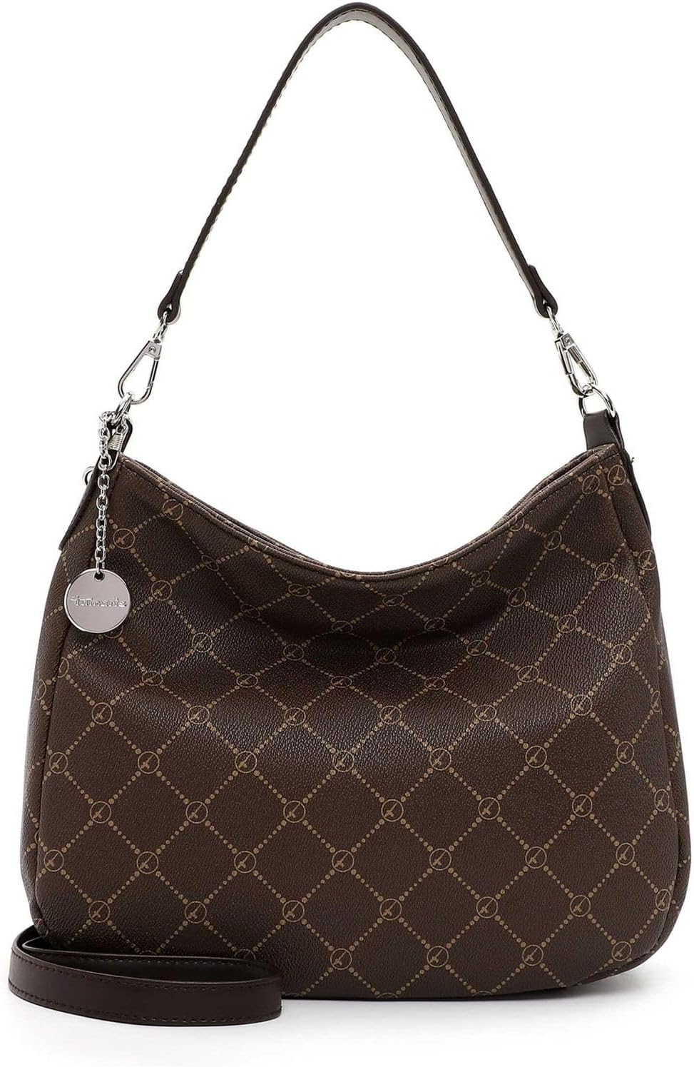 Tamaris Beutel TAS Anastasia 30901 Damen Handtaschen Print darkbrown 218, Darkbrown