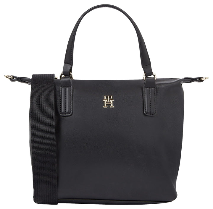 Tommy Hilfiger Damen Umhängetasche Poppy Plus Mittelgross Einheitsgrösse Schwarz, Einheitsgrösse Sch