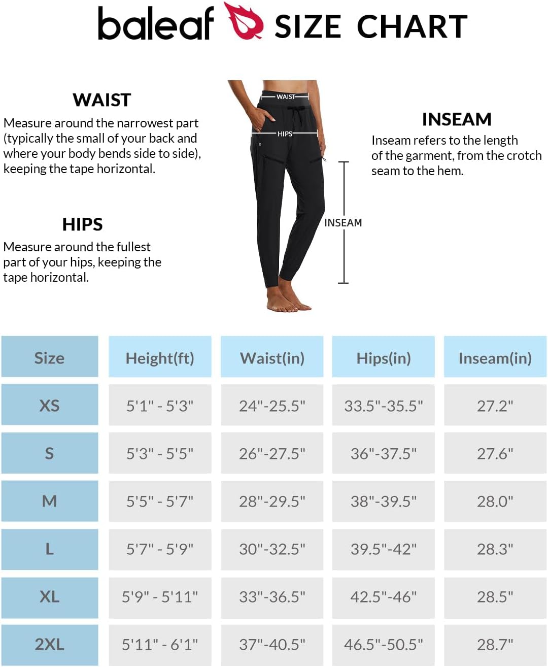 BALEAF Damen Cargo Jogginghose Leichte Wanderhose Atmungskativ Schnelltrocknend Workout Lounge Casua
