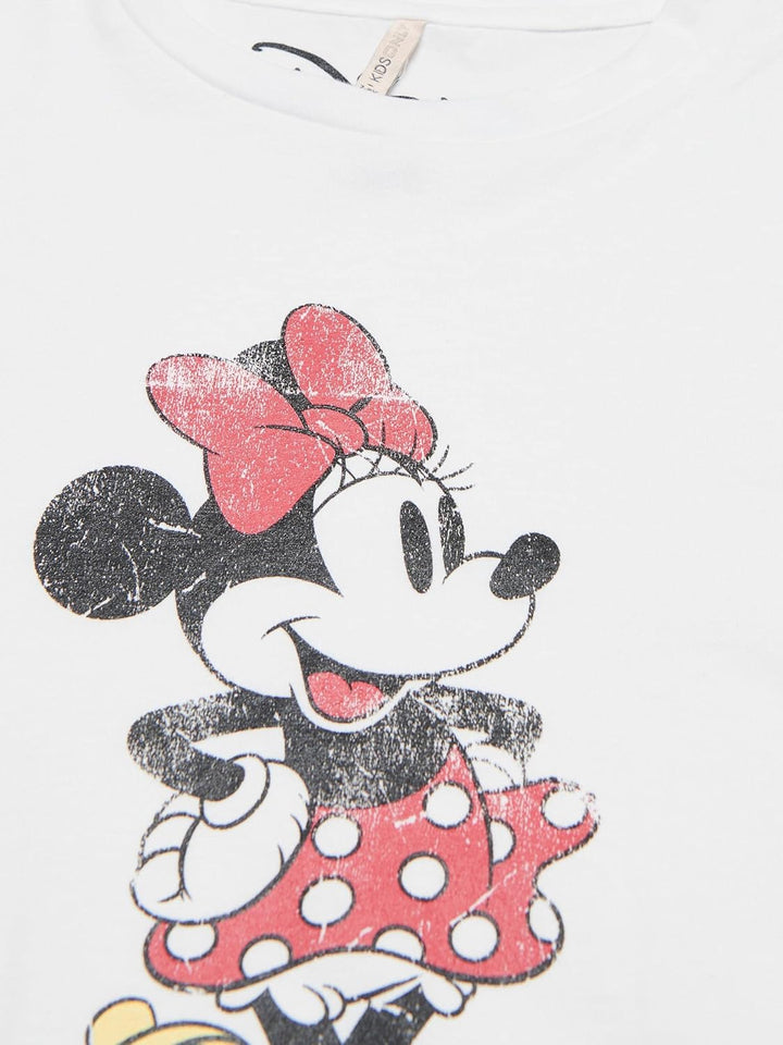 KIDS ONLY Mädchen Longsleeve mit Disney Motiv Bright White 158/164