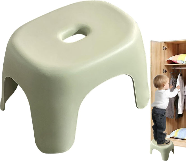 Fusshocker,Badezimmerhocker, Sofa-Fussstützenhocker, Multifunktionaler Hocker, tragbarer Hocker, Tri