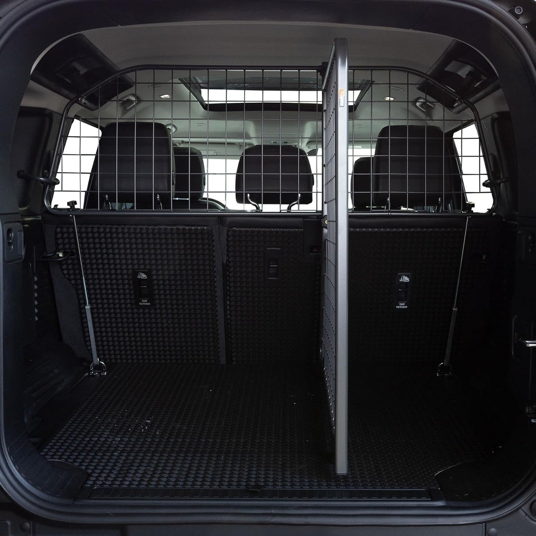 Travall Hundegitter &amp; Trenngitter für Land Rover Defender 110 (2019-) Fahrzeugspezifischer Hundeschu