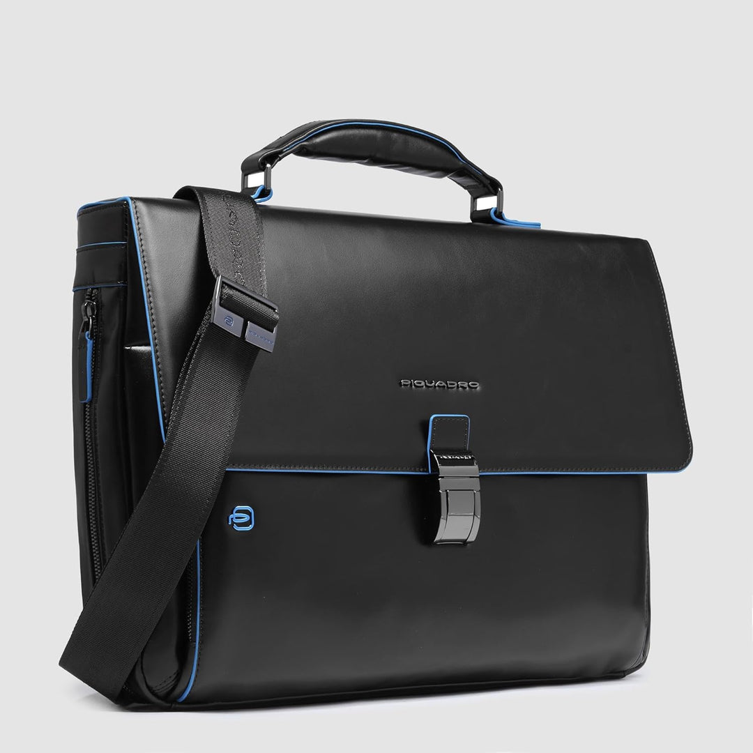 Piquadro CA3111B2, Unisex-Erwachsene Aktentasche, Schwarz (Schwarz) - CA3111B2/N, Schwarz