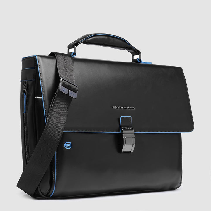 Piquadro CA3111B2, Unisex-Erwachsene Aktentasche, Schwarz (Schwarz) - CA3111B2/N, Schwarz