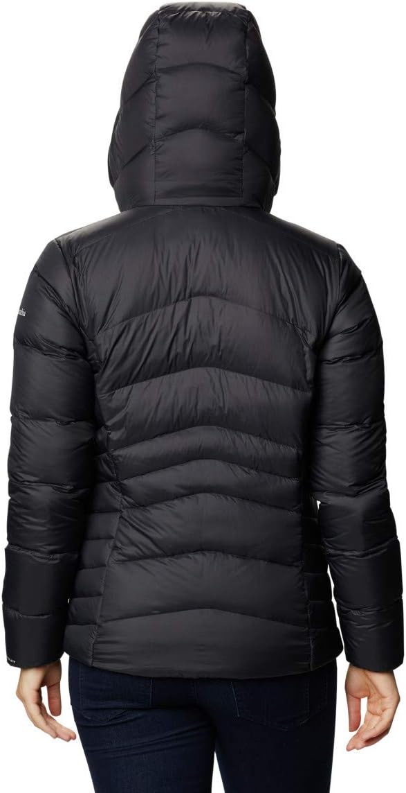 Columbia Damen Autumn Park Down Hooded Jacket Daunen 1X Schwarz, 1X Schwarz