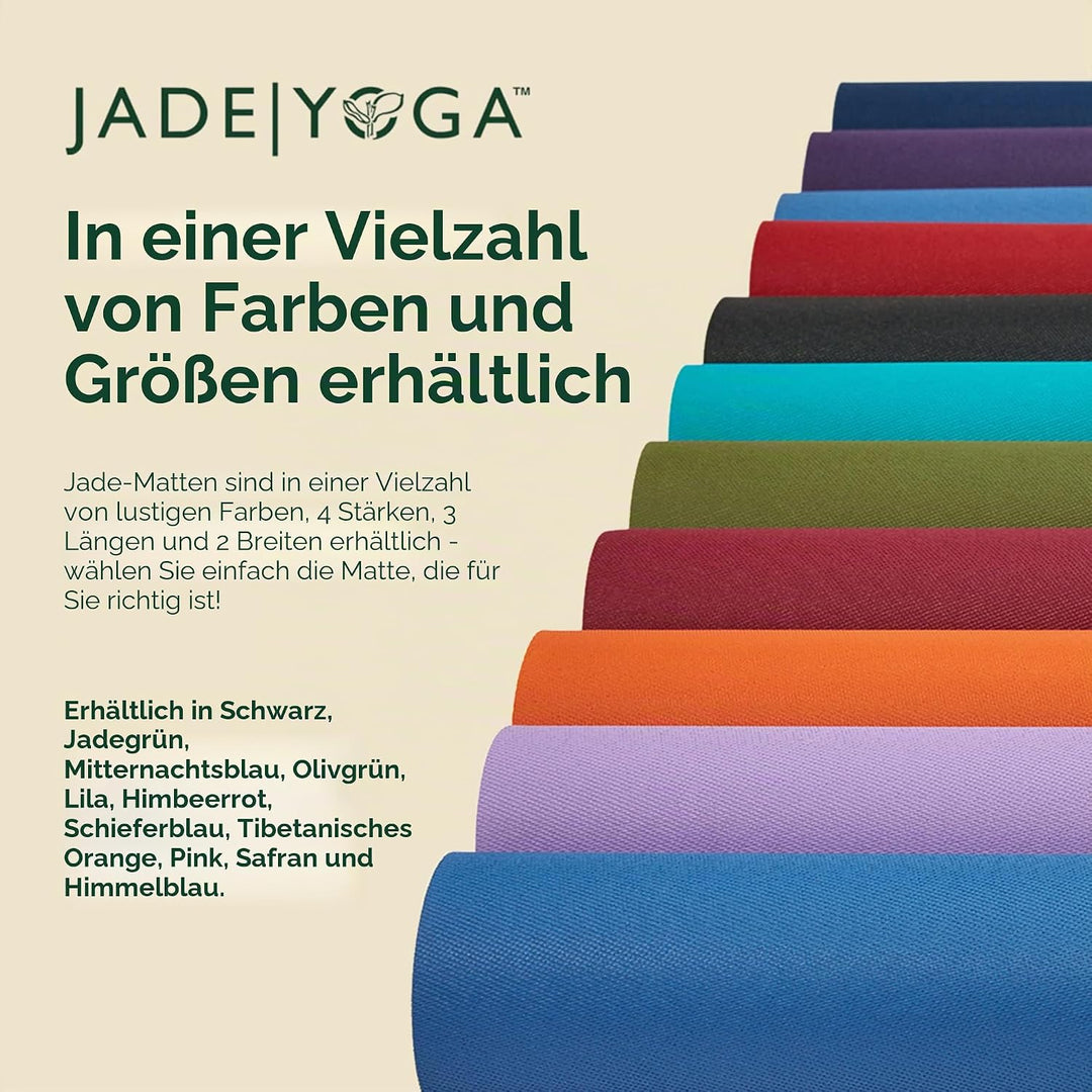 JADE YOGA - Harmony Yoga Mat - Yoga Mat Designed to Provide A Secure Grip to Help Hold Your Pose Him