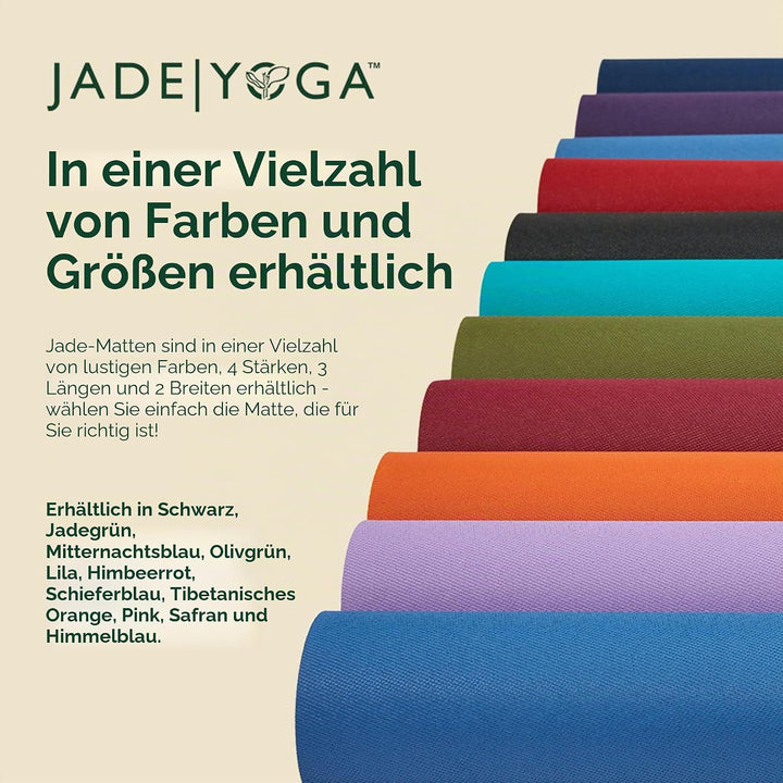 JADE YOGA - Harmony Yoga Mat - Yoga Mat Designed to Provide A Secure Grip to Help Hold Your Pose Him