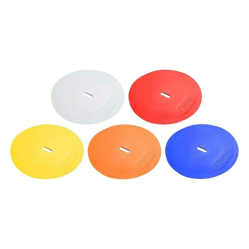 Precision Training Markierscheiben, rund 21 cm Mehrfarbig - Yellow/Orange/White/Red/Blue, 21 cm Mehr