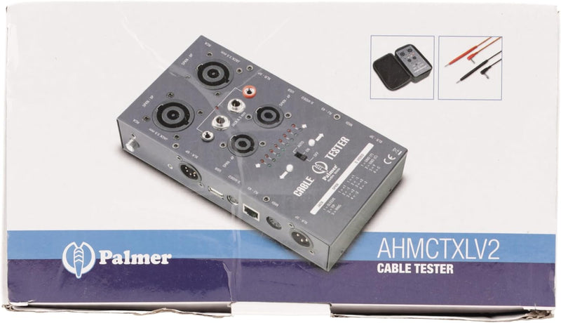 Palmer AHMCTXLV2 Pro Multi-Kabeltester, Schwarz