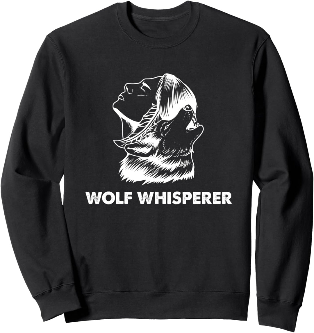 Wolf Whisperer Raubtier - Wildnis Wölfe Wolf Sweatshirt