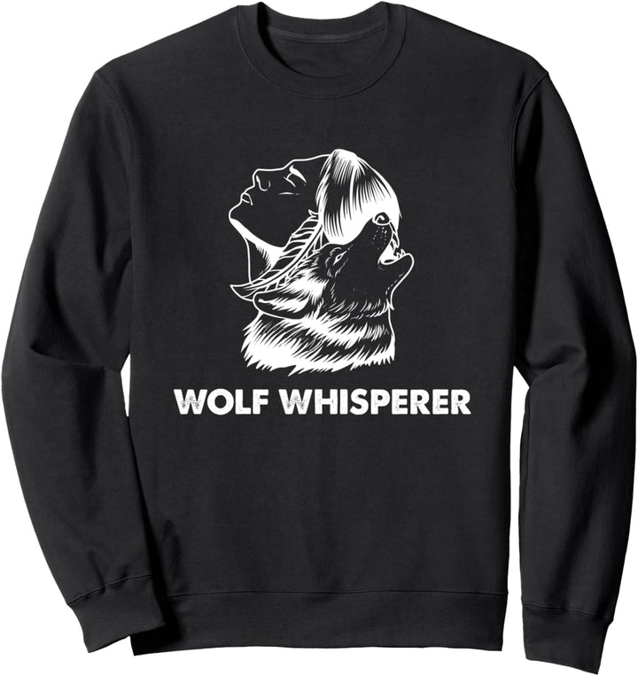 Wolf Whisperer Raubtier - Wildnis Wölfe Wolf Sweatshirt