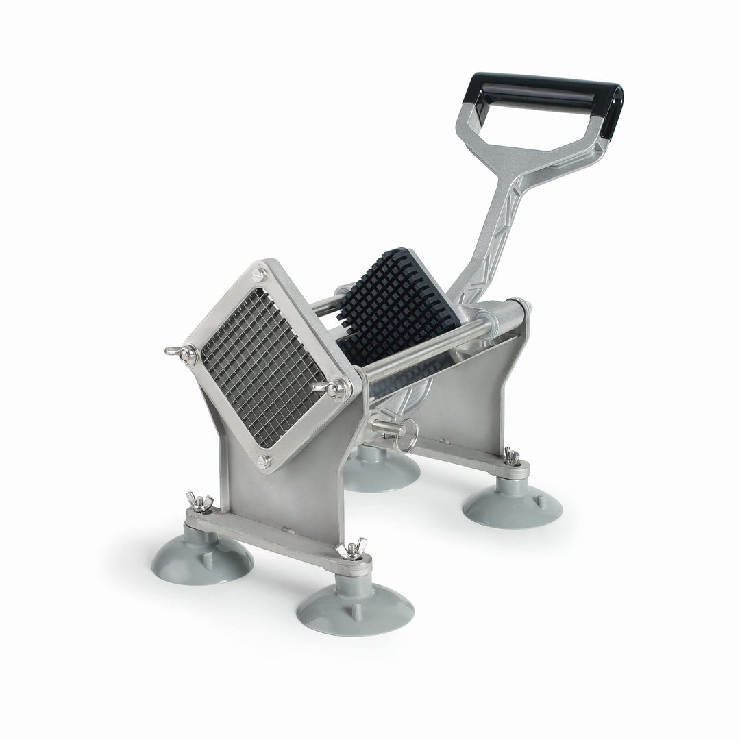 Lacor Chips Schneider Mit Wedger 4 Klingen, Edelstahl, Grau, 26 x 26 x 42 cm