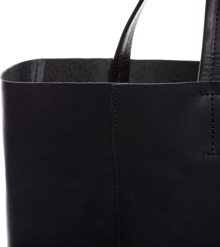 FEYNSINN BERLIN Handtasche mit langen Henkeln AURI aus Anilin-Leder I Henkeltasche XL gross für Dame