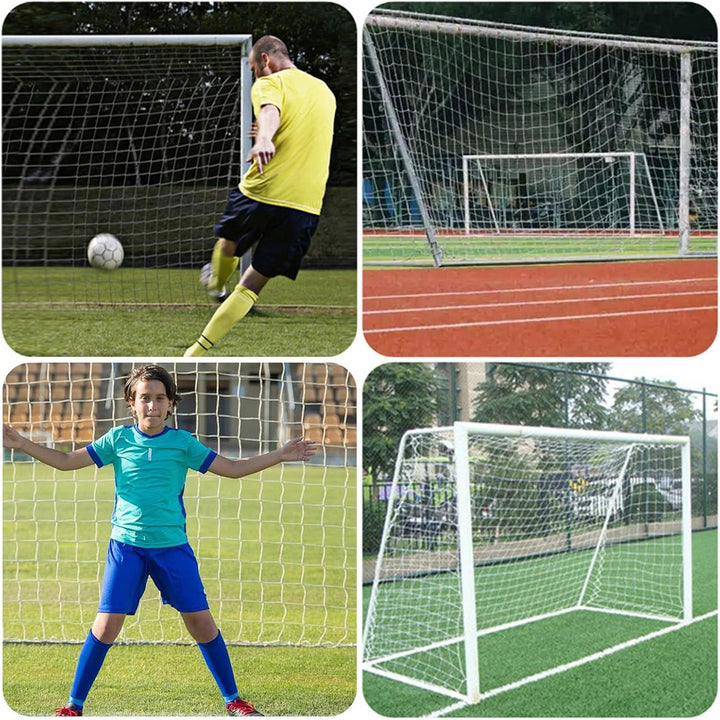Soccer Training Net - Heavy-Duty Sports Barrier, Outdoor Football Practice Equipment for Yard, Park,