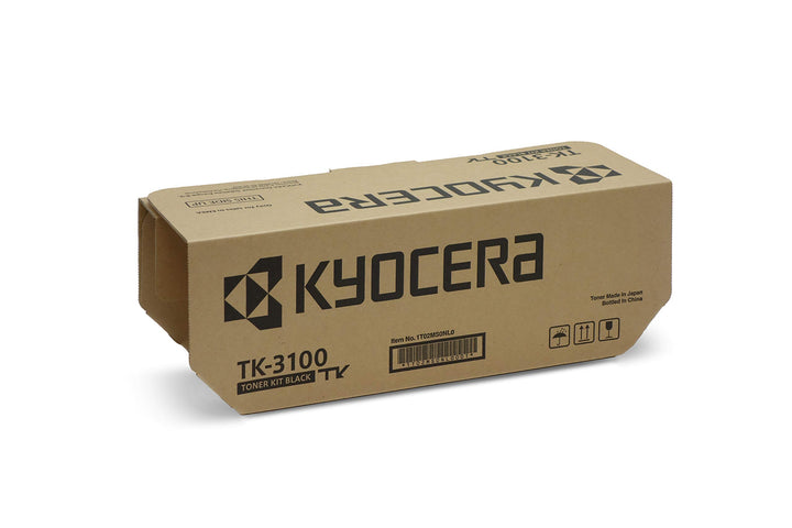 Kyocera TK-3100 Original Toner-Kartusche Schwarz 1T02MS0NL0. Kompatibel für ECOSYS M3040dn / M3540dn