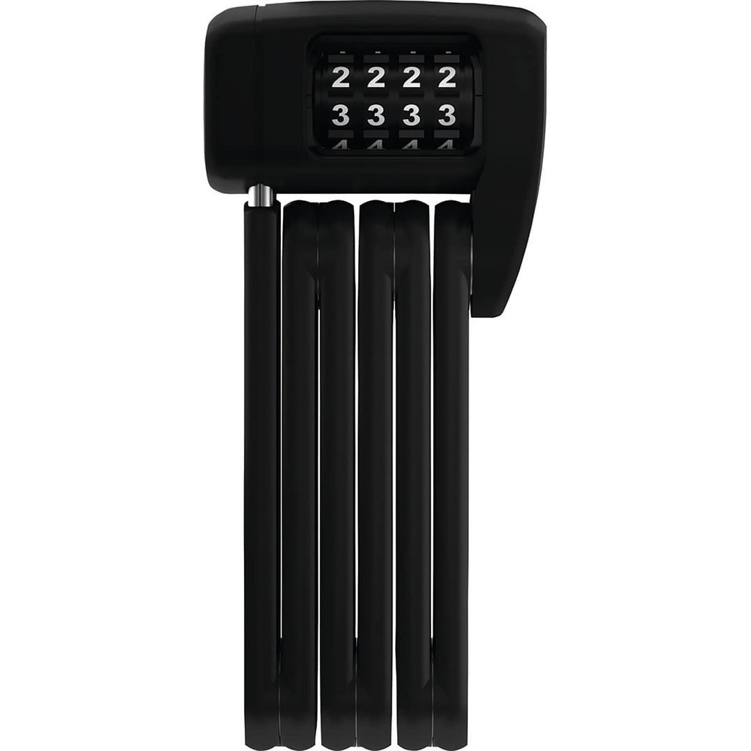 ABUS Faltschloss Bordo Lite 6055C - mit SR-Halterung - Extra-leichtes Zahlenschloss, ideal für Rennr
