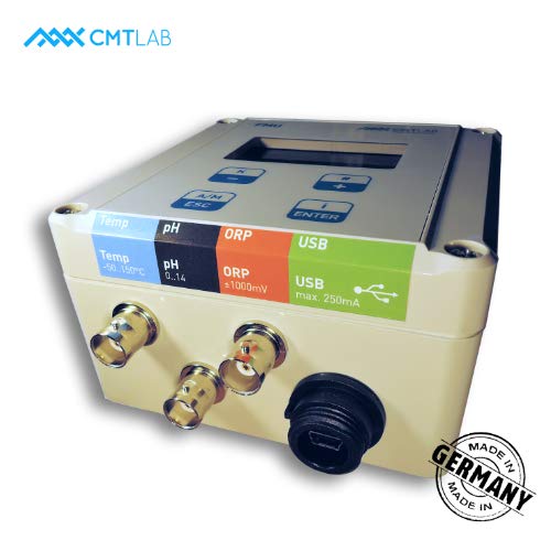 FMU-LAB-PRT, 3fach Messung von pH, Redox und Temperatur, Made in Germany