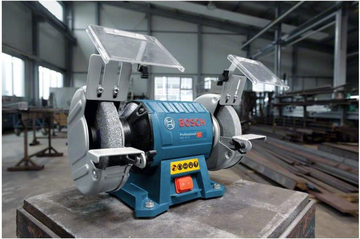 Bosch Professional Doppelschleifmaschine GBG 35-15 (Schleifscheiben-Ø 150mm, 350 Watt, inkl. Schleif
