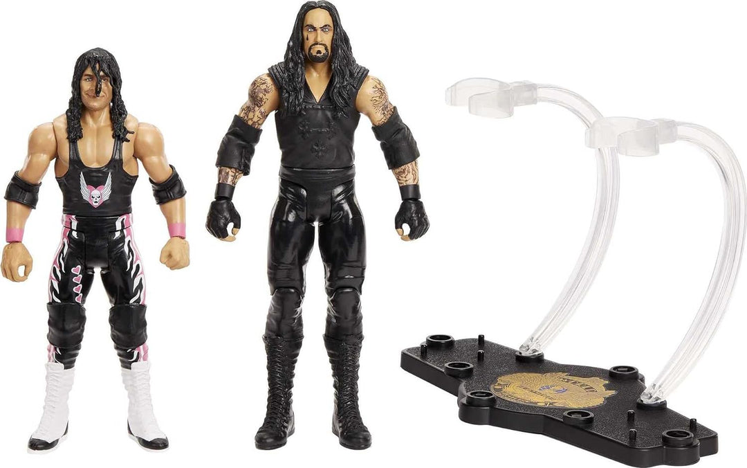 WWE HDM12 - Bret „Hit Man“ Hart vs. Undertaker Championship Showdown ca. 15 cm grosse Actionfiguren