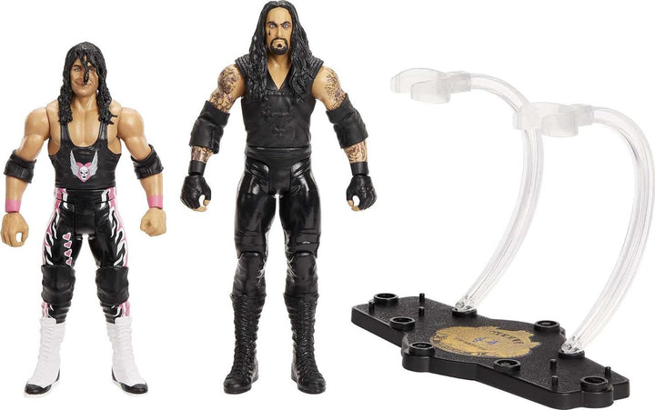 WWE HDM12 - Bret „Hit Man“ Hart vs. Undertaker Championship Showdown ca. 15 cm grosse Actionfiguren