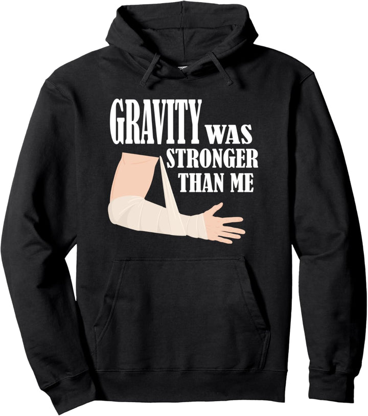 Gebrochener Arm Pullover Hoodie