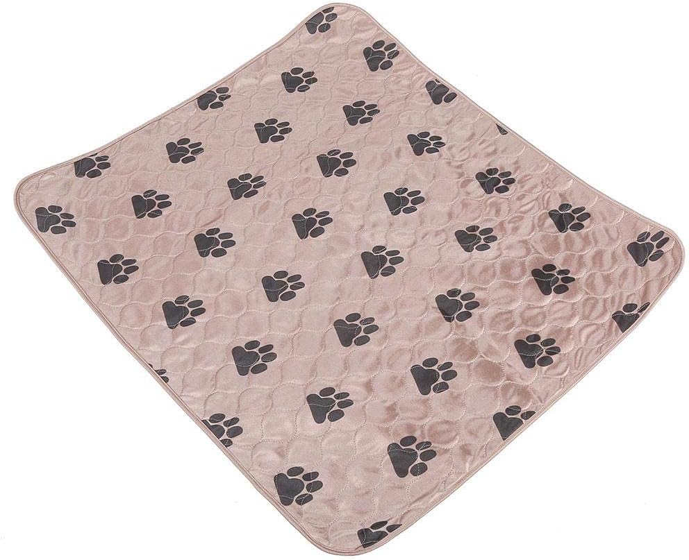 Fdit Wiederverwendbare wasserdichte Hundematte für Urinbett, für Haustiere, Hunde, Katzen (80 x 90 c