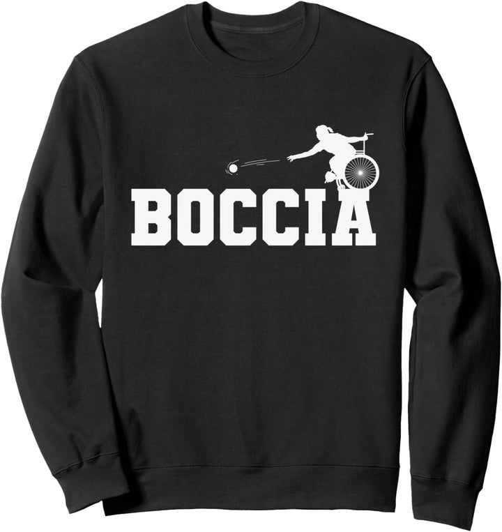Boccia im Rollstuhl Sweatshirt