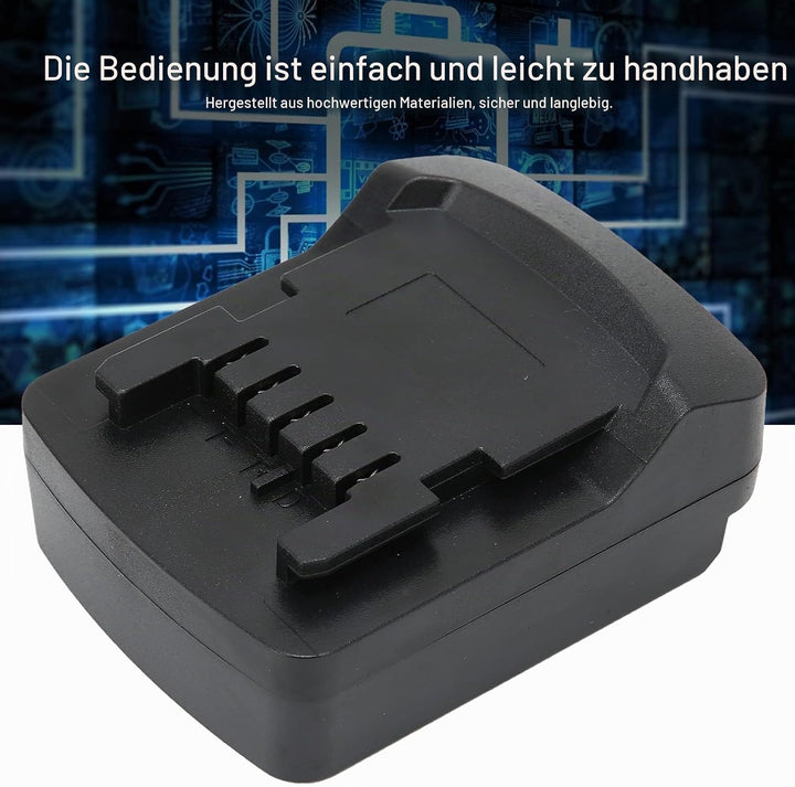 Akku Adapter,Akku Adapter Konverter für Bosch auf Metabo 18V Lithium Akku Elektrowerkzeug Netzteil